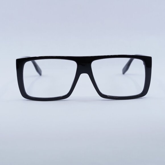 Marc Jacobs MARC 672/CS 003K IR Sunglasses White on Black Pattern Square Frame - Picture 4 of 12